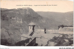 ADUP11-39-0935 - SALINS-LES-BAINS - Loggia Du Fort Belin Et Fort Saint-andré  - Dole
