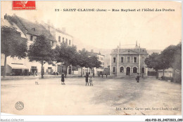 ADUP10-39-0864 - SAINT-CLAUDE - Rue Reybert Et L'hôtel Des Postes - Saint Claude