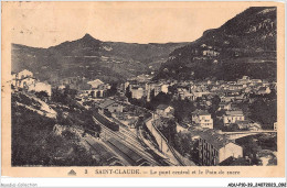 ADUP10-39-0860 - SAINT-CLAUDE - Le Pont Central Et Le Pain De Sucre  - Saint Claude