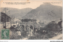 ADUP10-39-0816 - SAINT-CLAUDE - Côté Nord Avant Le Cyclone De 1890 - Le Mont Chabou - La Neige Sur Les Montagnes  - Saint Claude