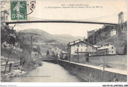 ADUP9-39-0766 - SAINT-CLAUDE - Le Pont Suspendu  - Saint Claude