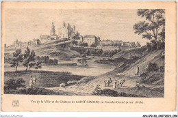 ADUP9-39-0746 - SAINT-AMOUR - Vue De La Vile Et Du Château  - Other & Unclassified