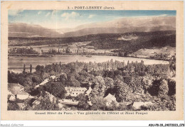 ADUP8-39-0667 - PORT-LESNEY - Vue Générale De L'hôtel Et Mont Poupet  - Dole