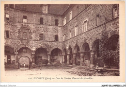 ADUP7-39-0625 - POLIGNY - Cour De L'ancien Couvent Des Ursulines  - Poligny