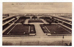 Cpa N° 150 DEAUVILLE Plage Fleurie Le Jardin Du Casino - Deauville