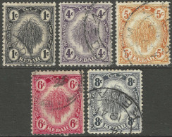 Kedah (Malaysia). 1922-40. Definitives. 5 Used Values To 8c. Mult Script CA W/M SG 52etc. M5100 - Kedah