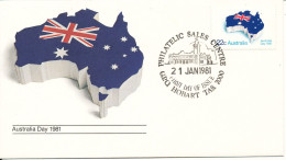 Australia FDC 21-1-1981 Australia Day 1981 With Cachet - Premiers Jours (FDC)