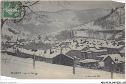 ADUP5-39-0433 - MOREZ - Morez Sous La Neige  - Morez