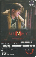 Thailand: Prepaid Happy - The Mummy In Cinemas. Transparent - Thaïlande