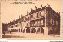 ADUP4-39-0330 - LONS-LE-SAUNIER - Les Arcades - Maison Natale De Rouget De Lisle  - Lons Le Saunier