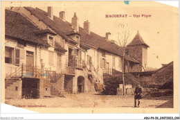 ADUP4-39-0289 - MACORNAY - Une Place  - Lons Le Saunier