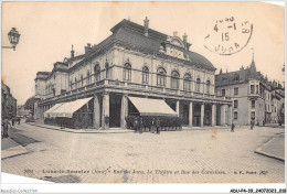 ADUP4-39-0281 - LONS-LE-SAUNIER - Rue De Jura - Le Théâtre Et Rue Des Cordeliers  - Lons Le Saunier