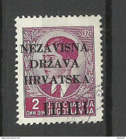 CROATIA Kroatien Hrvatska 19421 Michel 4 O - Croacia