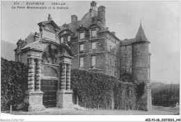 AEZP3-38-0264 - DAUPHINE - VIZILLE - La Porte Monumentale Et Le Chateau - Vizille