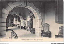 AEZP3-38-0263 - CHATEAU DE VIZILLE - Salle Des Canons - Vizille