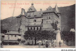 AEZP3-38-0253 - Dauphine - Le Chateau De VIZILLE Et Le Monument Du Centenaire - Vizille