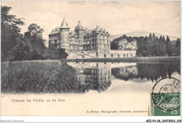 AEZP3-38-0242 - Chateau De VIZILLE - Vu Du Parc - Vizille