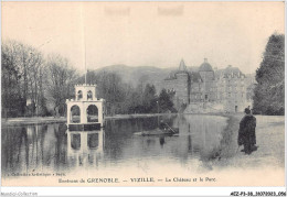 AEZP3-38-0220 - Environs De GRENOBLE - VIZILLE - Le Chateau Et Le Parc - Vizille