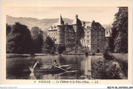 AEZP3-38-0204 - VIZILLE - Le Chateau Et La Piece D'eau - Vizille
