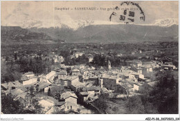 AEZP1-38-0058 - DAUPHINE - SASSENAGE - Vue Generale Et Les Alpes - Sassenage