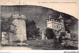 AEZP1-38-0052 - DAUPHINE - SASSENAGE - Le Petit Chateau Feodal - Sassenage