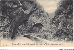AEZP1-38-0045 - Route De ST-PIERRE-D'ENTREMONT A ENTREMONT-LE-VIEUX - Gorges De Cozon - Saint-Pierre-d'Entremont