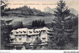 AEZP1-38-0024 - ST-PIERRE-DE-CHARTREUSE - Hotel Du Grand SOM - Chartreuse