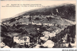 AEZP1-38-0012 - MASSIF DE LA GRANDE-CHARTREUSE - SAINT-PIERRE-DE-CHARTREUSE - Le Diat Et L'Hotel Du Grand Som - Chartreuse