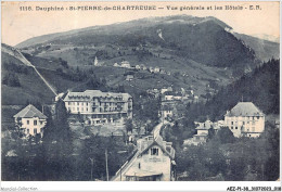 AEZP1-38-0010 - DAUPHINE - ST-PIERRE-DE-CHARTREUSE - Vue Generale Et Les Hotels - ER  - Chartreuse