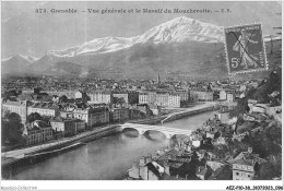 AEZP10-38-0883 - GRENOBLE - Vue Générale Et Le Massif Du Moucherotte  - Grenoble