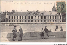 AEZP10-38-0879 - GRENOBLE - Le Palais De Justice Et L'isère  - Grenoble