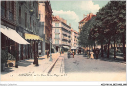 AEZP10-38-0864 - GRENOBLE - La Place Victor Hugo  - Grenoble