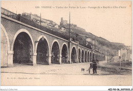 AEZP10-38-0835 - VIENNE - Viaduc Des Portes De Lyon - Passage Du "rapide" - Vienne