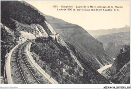AEZP10-38-0851 - DAUPHINE - Ligne De La Mure - Passage De La Rivoire à Pic De 300 M - Grenoble