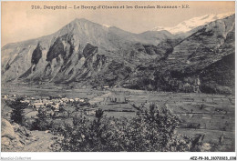 AEZP9-38-0759 - BOURG D'OISANS - Le Bourg-d'oisans Et Les Grandes Rousses  - Grenoble