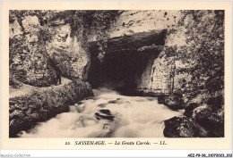 AEZP9-38-0746 - SASSENAGE - La Grotte Carrée  - Sassenage