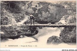 AEZP8-38-0726 - SASSENAGE - Gorges Du Furon  - Sassenage
