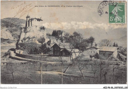 AEZP8-38-0713 - SASSENAGE - Les Côtes De Sassenage Et La Chaine Des Alpes  - Sassenage