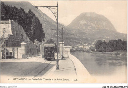 AEZP8-38-0688 - GRENOBLE - Porte De La Tronche Et Le Saint Eynard  - Grenoble