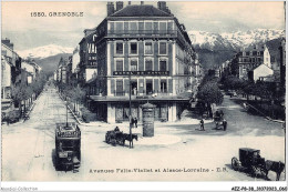 AEZP8-38-0683 - GRENOBLE - Avenues Félix-viallet Et Alsace-lorraine  - Grenoble