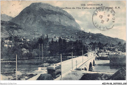 AEZP8-38-0668 - GRENOBLE - Le Pont De L'ile Verte Et Le Saint-epinard  - Grenoble
