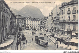 AEZP8-38-0664 - GRENOBLE - La Place Grenette Et Le St-eynard  - Grenoble