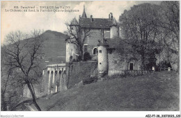 AEZP7-38-0624 - URIAGE - Le Château - Au Fond Le Fort Des Quatre Seigneurs  - Uriage