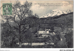 AEZP7-38-0614 - URIAGE - Le Château Et Le Colon - Chaine De Belledonne  - Uriage