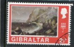 GIBRALTAR - 1971  2 1/2p  DEFINITIVE  FINE USED - Gibilterra
