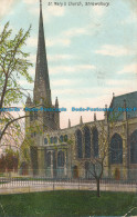 R096888 St. Marys Church. Shrewsbury. R. L. Bartlett. 1905 - World