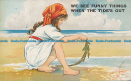 R096889 We See Funny Things When The Tides Out. National. 1930 - World