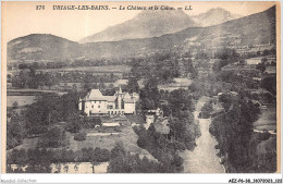 AEZP6-38-0527 - URIAGE-LES-BAINS - Le Chateau Et Le Colon - Uriage