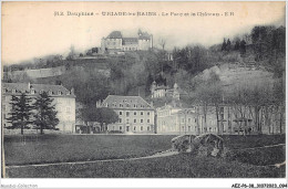 AEZP6-38-0513 - DAUPHINE - URIAGE-LES-BAINS - Le Parc Et Le Chateau - Uriage