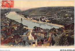 AEZP5-38-0403 - VIENNE - Panorama Du Rhone Et Les Quatre Ponts - Vienne